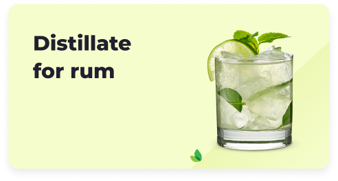 Distillate  for rum